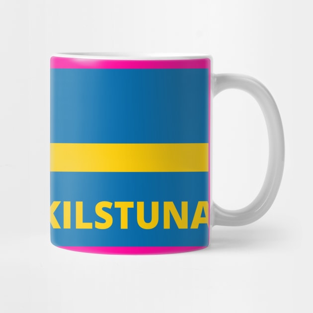 Eskilstuna City in Swedish Flag by aybe7elf